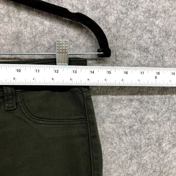 J Brand Skinny Legging Jeans Womens 26 Dark Green Mid Rise Stretch - Picture 9 of 11
